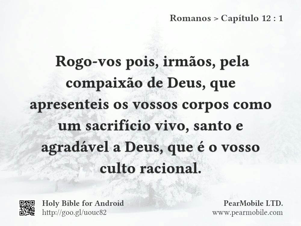 Romanos, Capítulo 12:1